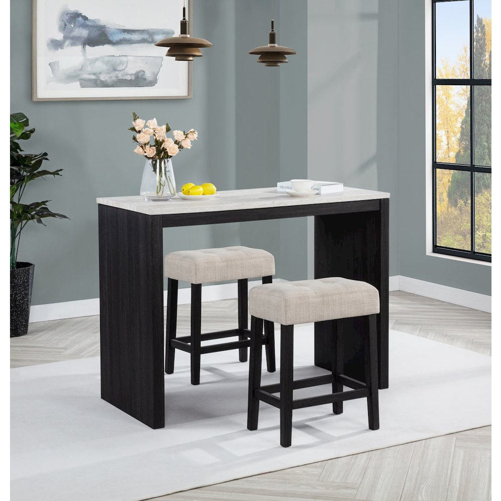 Caden 3-Piece Counter Height Bar Set