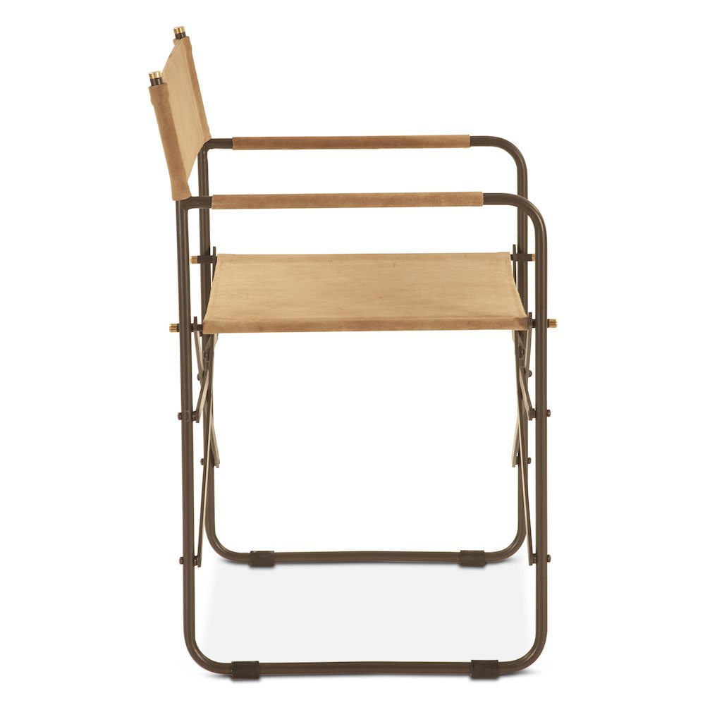Lund Director's Chair in Sand Suede