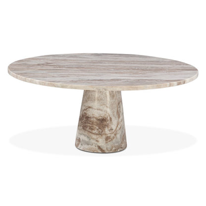 Giza 38" Coffee Table in Brown Toronto Marble