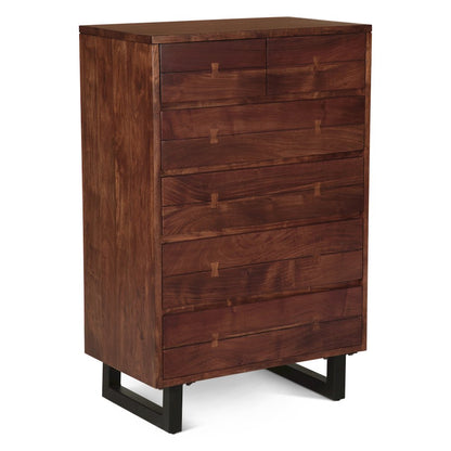 Glenwood 34" Tall Chest in Walnut