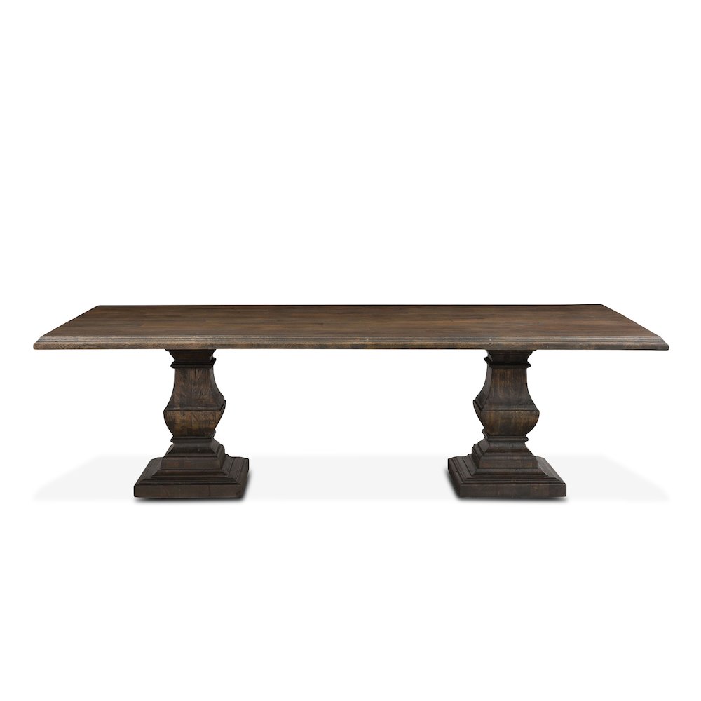 Toulon 98" Dining Table in Weathered Mango Finish