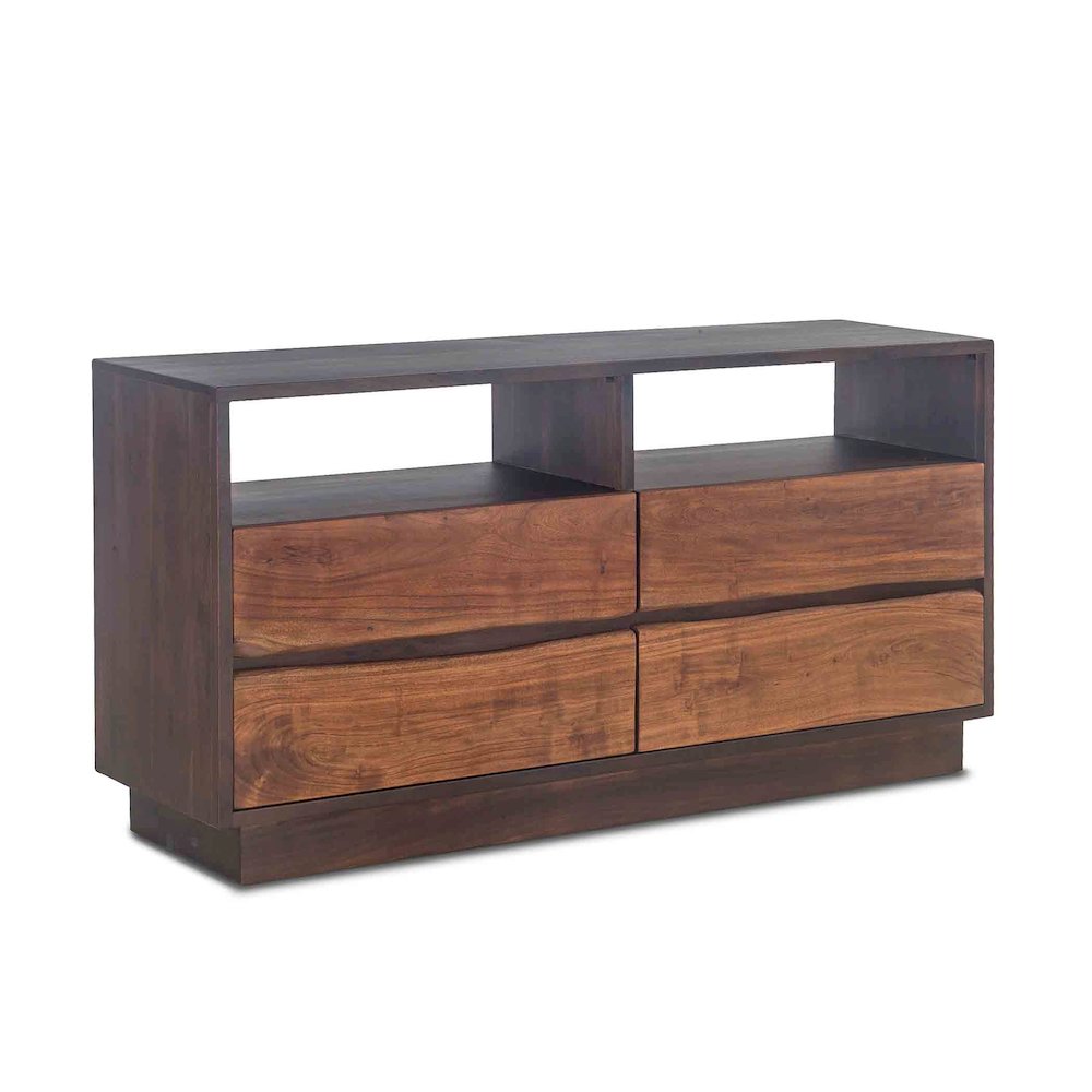 Palermo Dresser in Acacia with Raw Walnut Finish