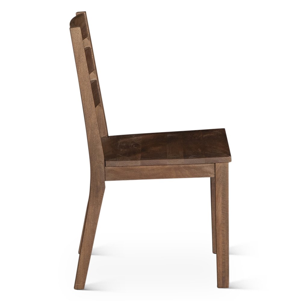 Calabasas Ladder Back Dining Chair in Toffee Nut