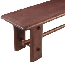 Hampton Loch 64" Bench in Walnut