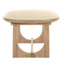 Valencia 86-110" Oval Extension Dining Table in Gray Birch