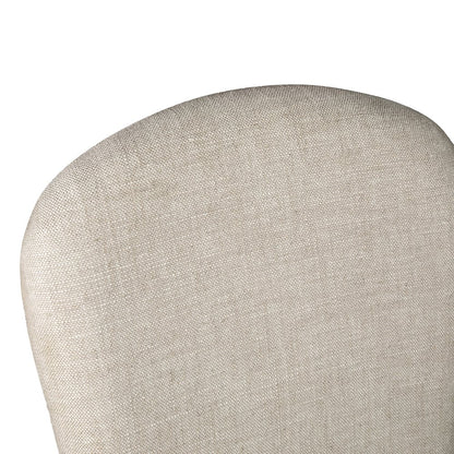 Olivia Dining Chair in Beige Linen