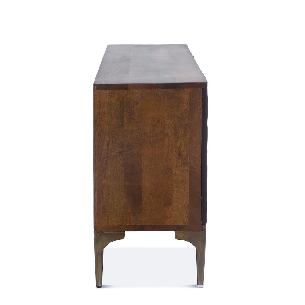 Vallarta 66" Sideboard in Mango Wood with Two Tone Finish