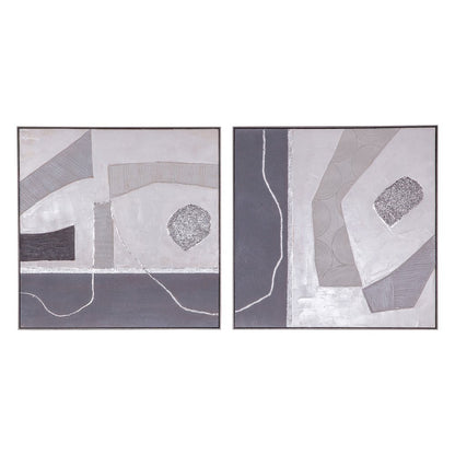 Urban Essence Hand Painted Framed Diptych