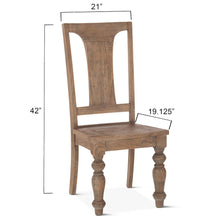 Chatham Downs Dining Chair in Weathered Teak