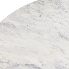 Madrid Marble Dining Table with Reclaimed Teak Legs