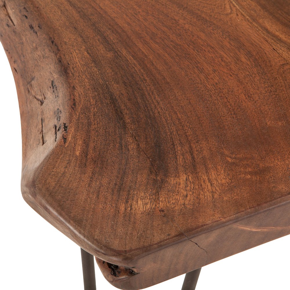 Grandby 54" Bench in Acacia with Walnut Finish