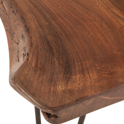 Grandby 54" Bench in Acacia with Walnut Finish