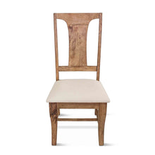 Pengrove Dining Chair in Cream Linen and Antique Oak