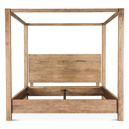 Mesa Canopy King Bed in Brushed Acacia