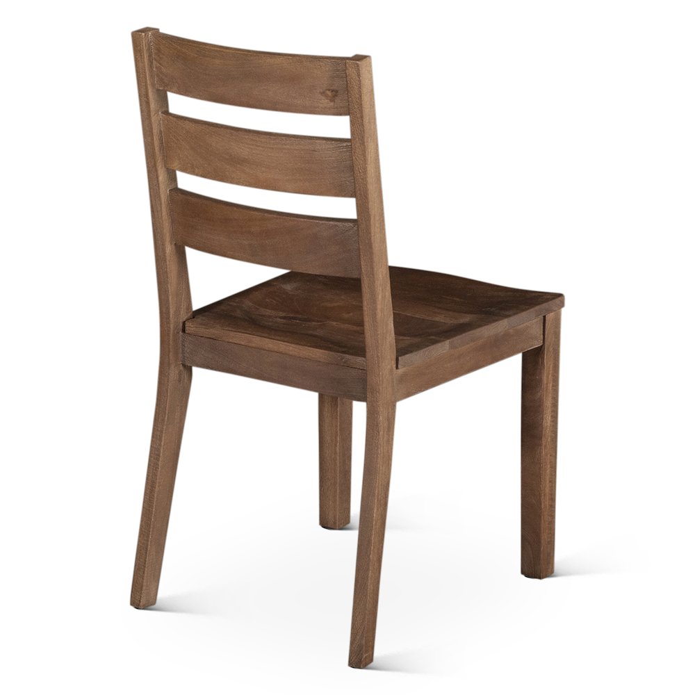 Calabasas Ladder Back Dining Chair in Toffee Nut