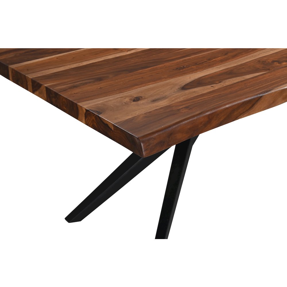 Rosewood 94" Dining Table in Natural Sheesham