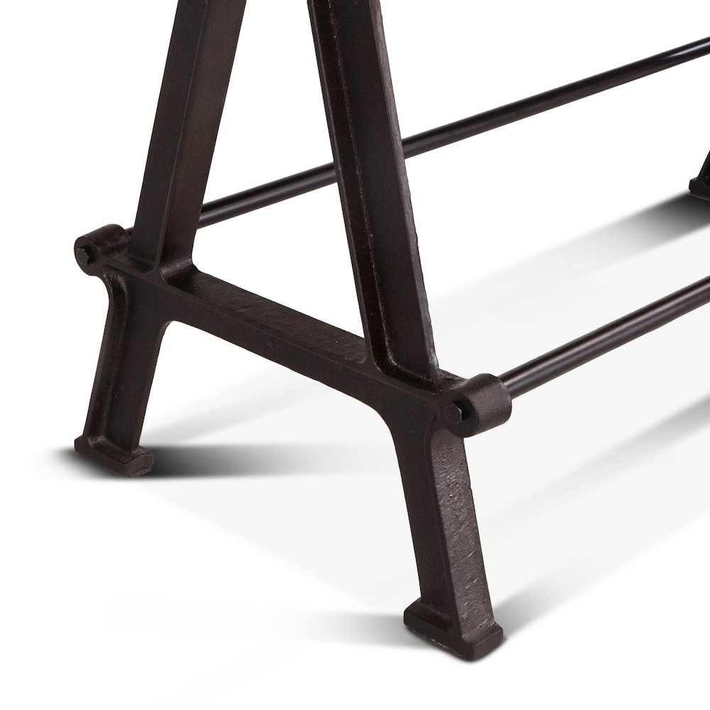 Artezia Gathering Table in Acacia with Walnut Finish