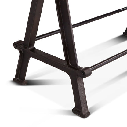 Artezia Gathering Table in Acacia with Walnut Finish