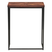 Astoria 20" Nesting Side Tables in Sunburst Brownstone