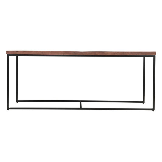 Astoria 47" Nesting Coffee Tables in Sunburst Brownstone