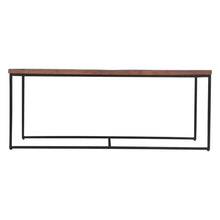 Astoria 47" Nesting Coffee Tables in Sunburst Brownstone