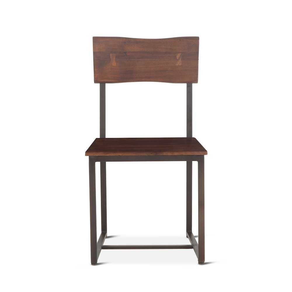 Belfrie Dining Chair in Walnut Finish