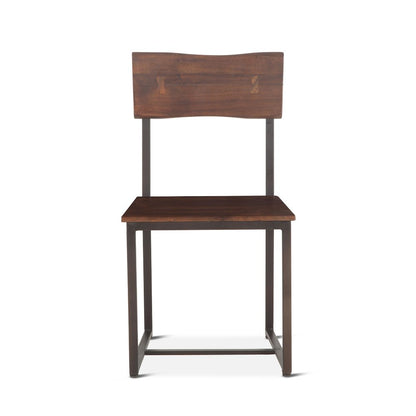 Belfrie Dining Chair in Walnut Finish