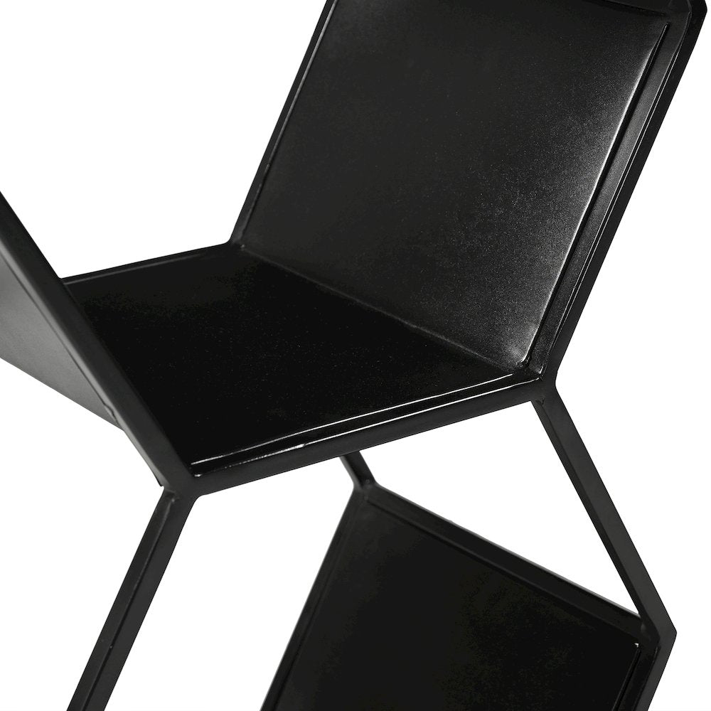 Bellmont 72" Metal Octagonal Bookshelf