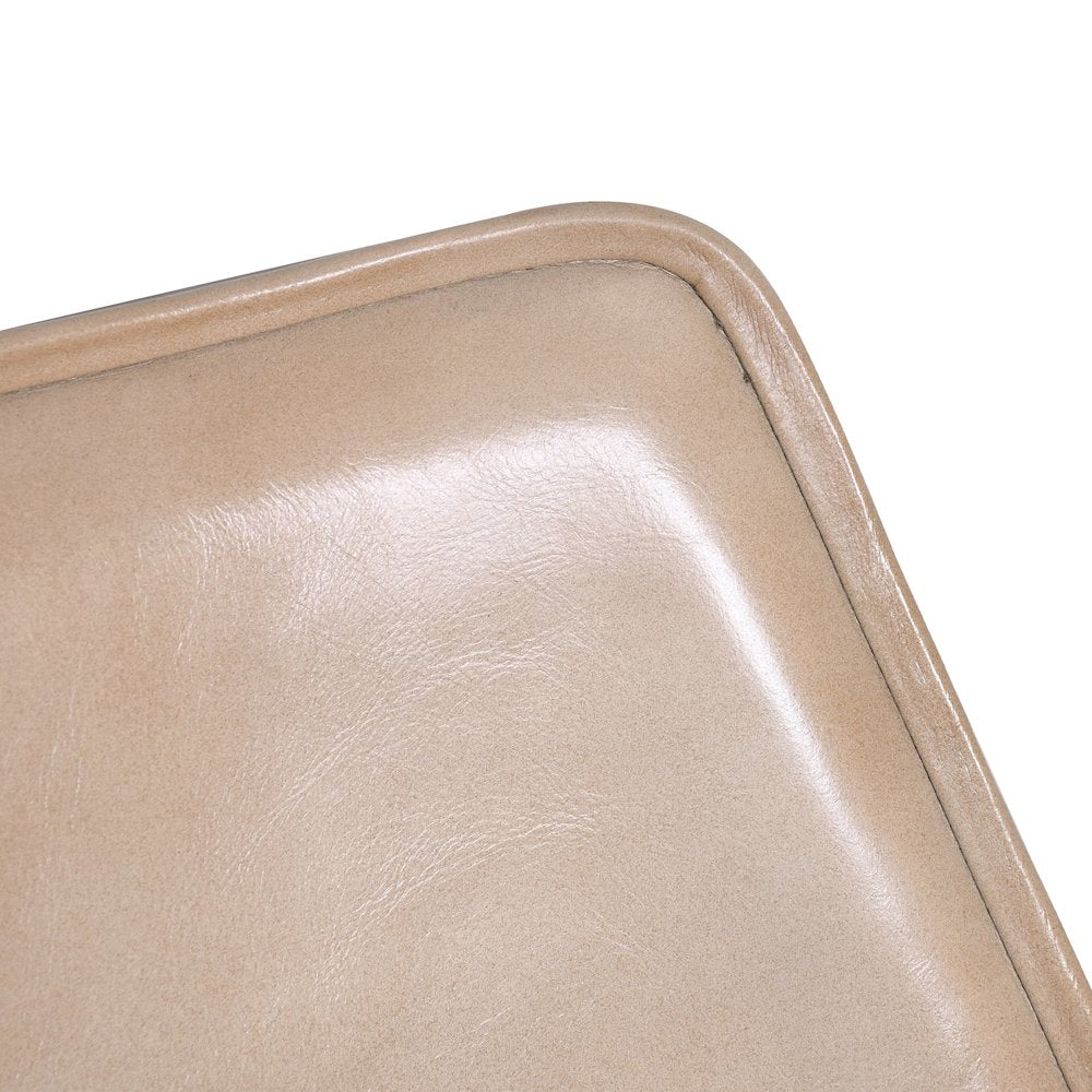 Brisbane Stanley Leather Dining Chair in Dusty Tan