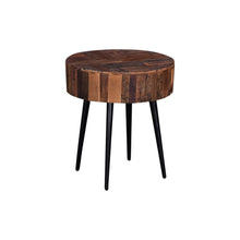 Palm Desert Reclaimed Wood Modern Side Table