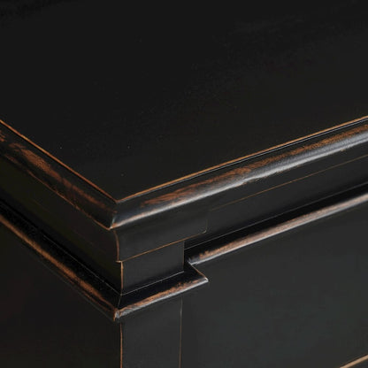 Trento 70" Dresser in Distressed Black