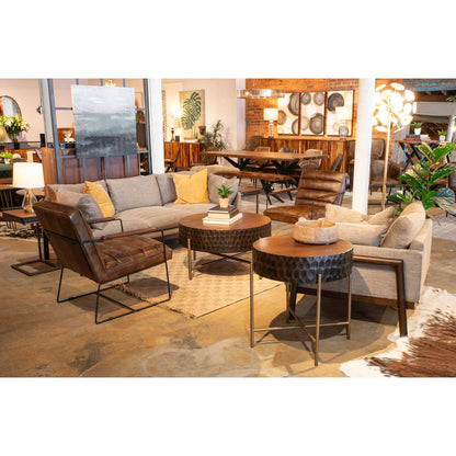 Melbourne Accent Chair in Antique Whiskey