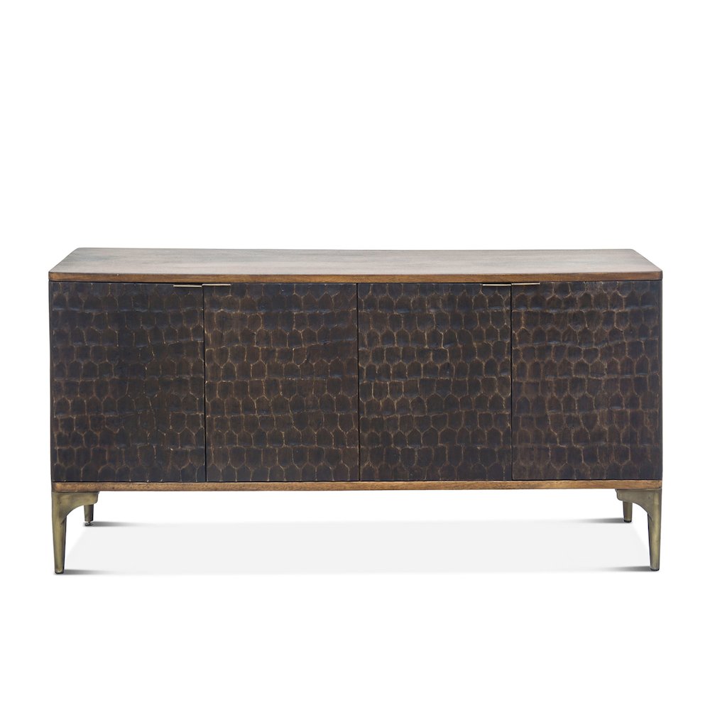 Vallarta 66" Sideboard in Mango Wood with Two Tone Finish