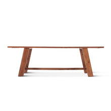 Stavanger 94" Dining Table in Cinnamon Brown Finish