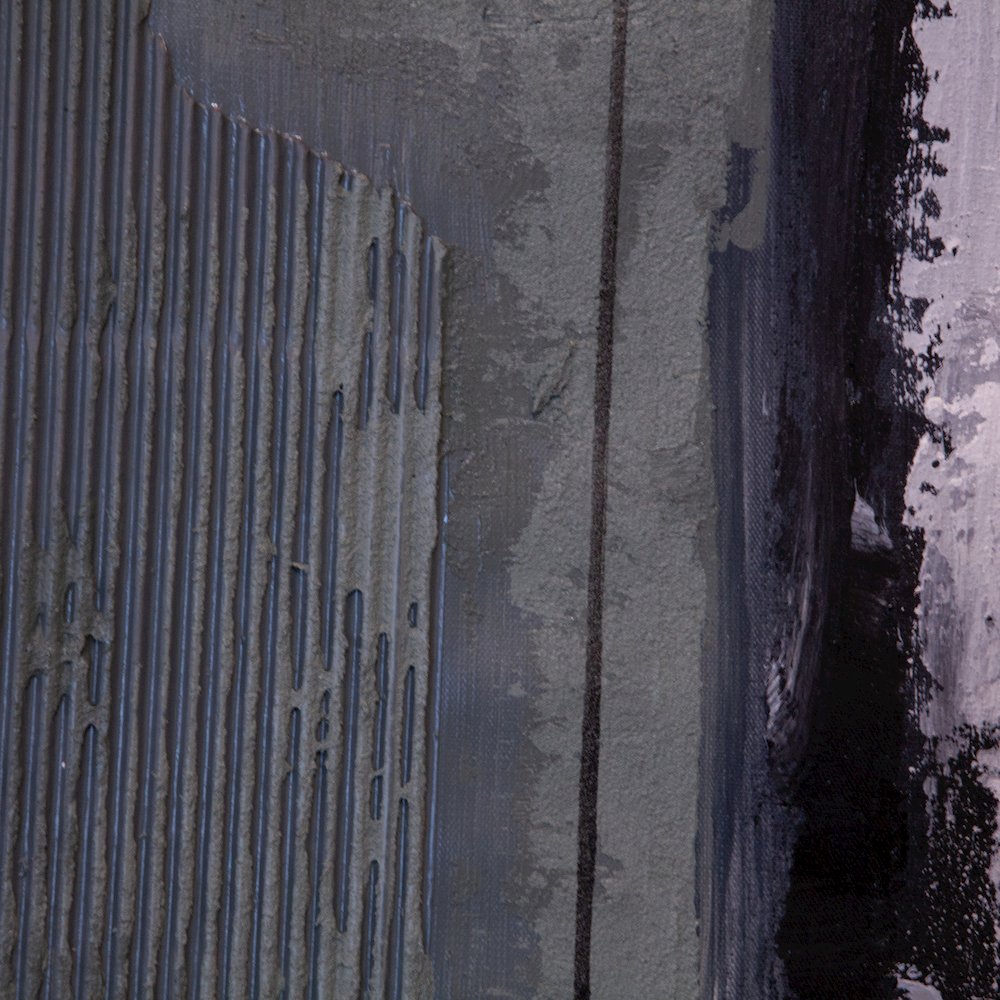 Parallel Horizons Hand Painted Framed Diptych