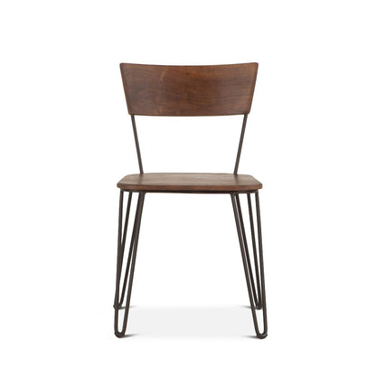 Grandby Acacia Wood Walnut Dining Chair