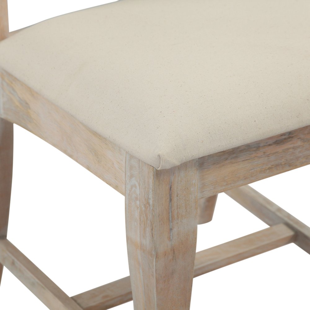 Pengrove 18" Upholstered Dining Chair in Heirloom White