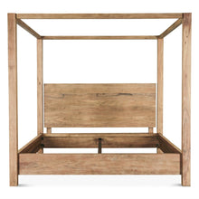Mesa Canopy Queen Bed in Brushed Acacia