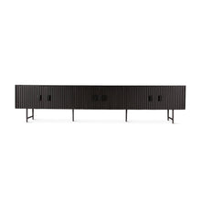 Halden 98" Plasma Cabinet in Matte Black