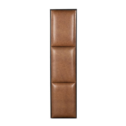 Melbourne 62" Bench in Cognac Leather