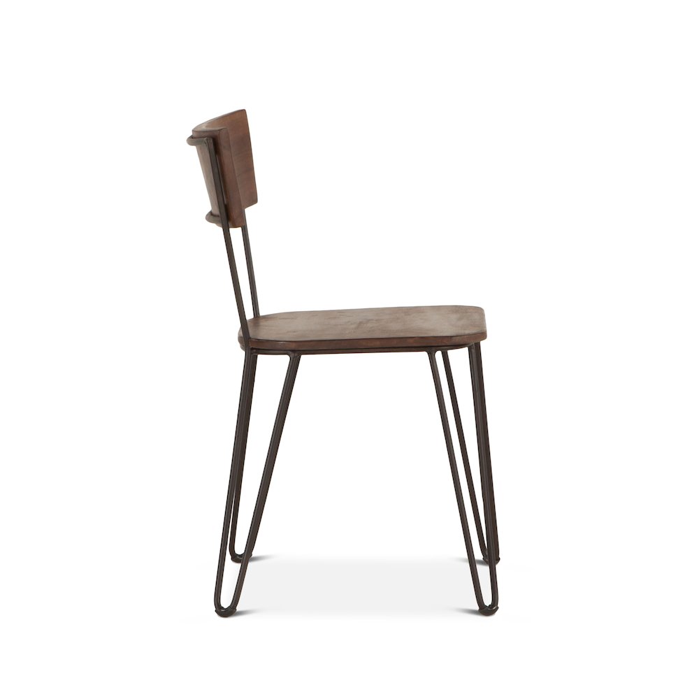 Grandby Acacia Wood Walnut Dining Chair