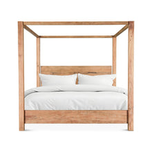 Mesa Canopy King Bed in Brushed Acacia