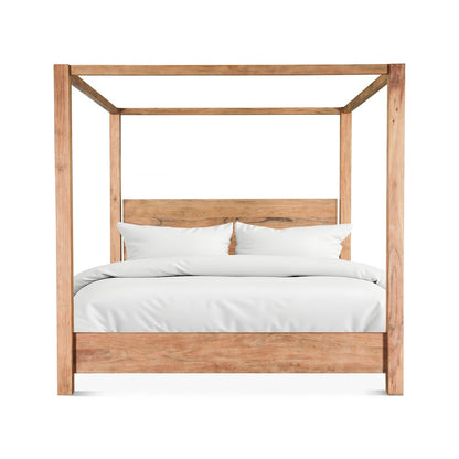 Mesa Canopy King Bed in Brushed Acacia