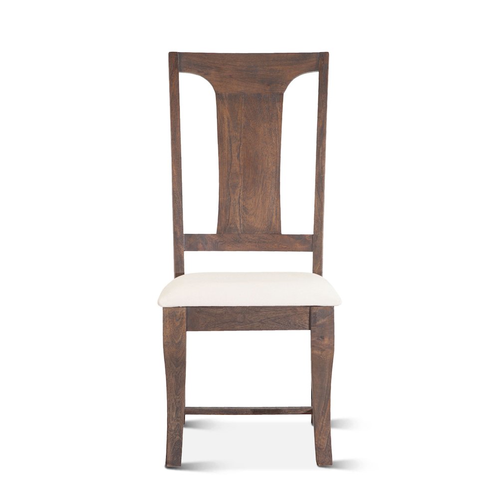Toulon Upholstered Dining Chair in Weathered Mango