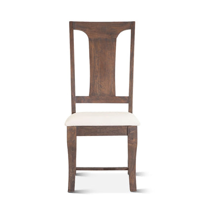 Toulon Upholstered Dining Chair in Weathered Mango