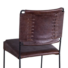Melbourne Counter Chair Chocolate Leather