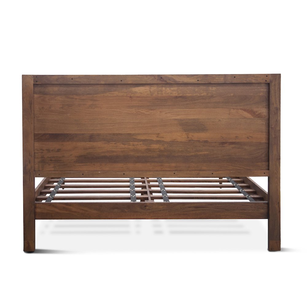 Vallarta Queen Bed in Mango Wood with Two Tone Finish