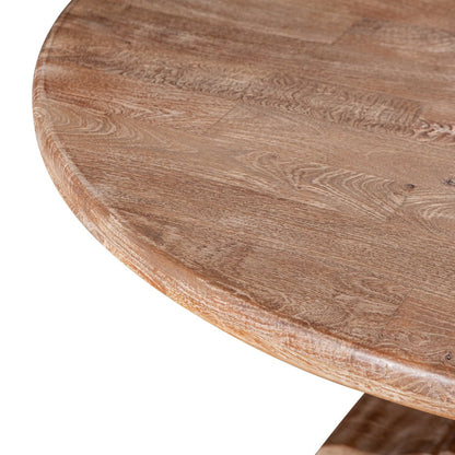 Pengrove 48" Round Dining Table in Antique Oak Finish