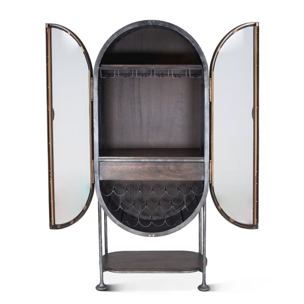 Melbourne Oval Bar Cabinet