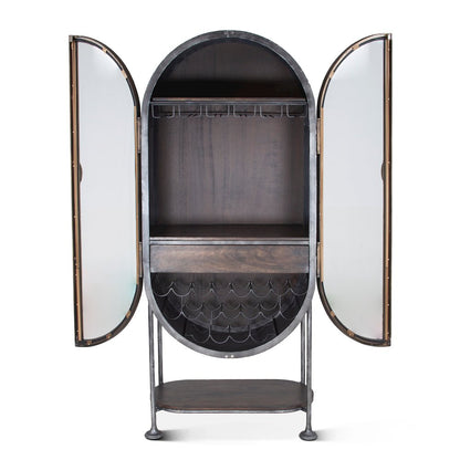 Melbourne Oval Bar Cabinet
